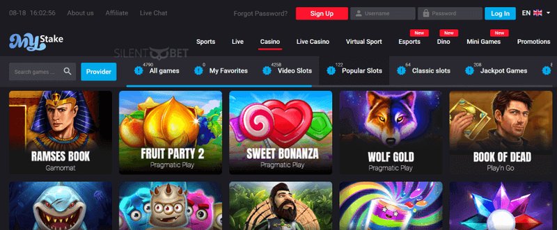 Overview of mystake casino uk